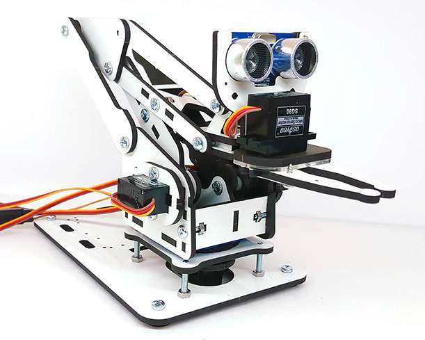 ArmUno 2.0 Robotic Arm Ultrasonic Sensor Bracket