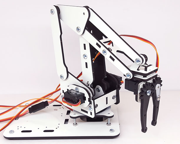 ArmUno 2.0 Robotic Arm with vertical gripper