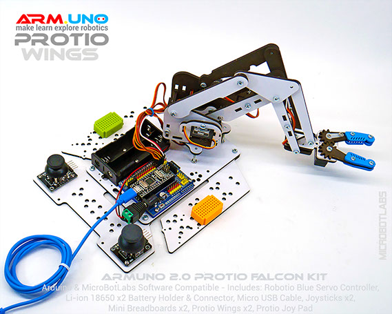 ArmUno Protio Falcon Robotic Arm Kit
